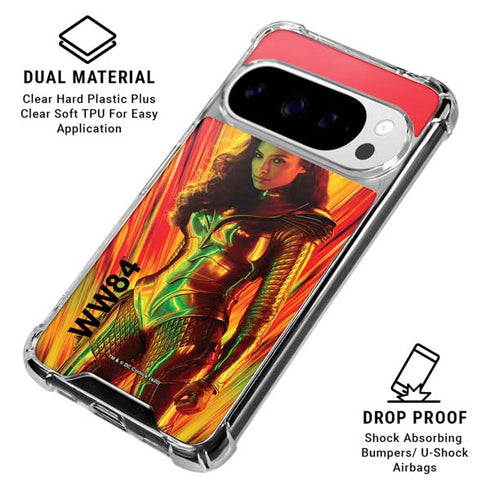 Wonder Woman 1984 (2020) WW84 Google Pixel 10 Pro XL Clear Case